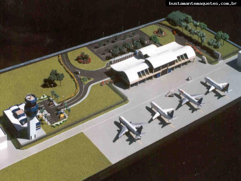 Foto de maquete fisica de Prédios Públicos produzida para o cliente SIAL Construções Civis Ltda., localizada na cidade de Joinville/SC