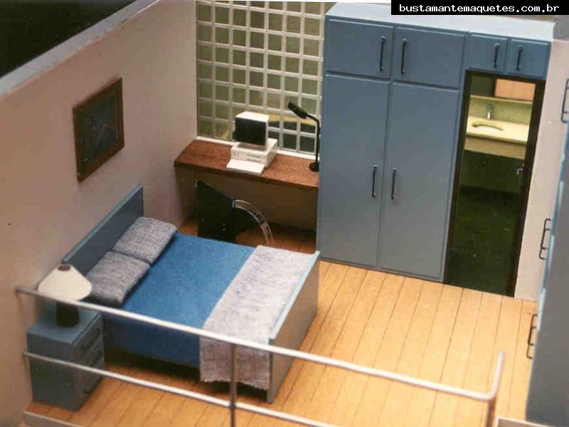 Foto de maquete fisica de Interiores produzida para o cliente [Não Cadastrado], localizada na cidade de Jaraguá do Sul/SC