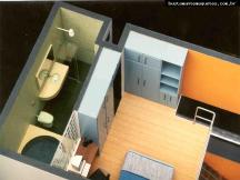 Foto de maquete fisica de Interiores produzida para o cliente [Não Cadastrado], localizada na cidade de Jaraguá do Sul/SC