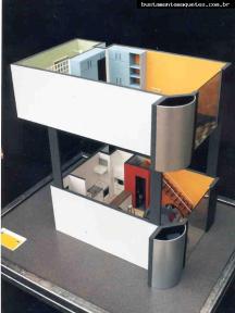 Foto de maquete fisica de Interiores produzida para o cliente [Não Cadastrado], localizada na cidade de Jaraguá do Sul/SC