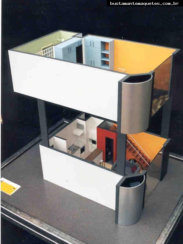 Foto de maquete fisica de Interiores produzida para o cliente [Não Cadastrado], localizada na cidade de Jaraguá do Sul/SC