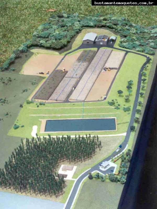 Foto de maquete fisica de Indústrias produzida para o cliente Prefeitura Municipal de Blumenau, localizada na cidade de Blumenau/SC