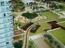 Foto de maquete fisica de Edifícios Residenciais produzida para o cliente PROCAVE, localizada na cidade de Balneário Camboriú/SC