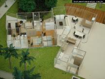 Foto de maquete fisica de Edifícios Residenciais produzida para o cliente PROCAVE, localizada na cidade de Balneário Camboriú/SC