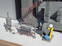 Foto de maquete fisica de Indústrias produzida para o cliente H. Bremer e Filhos Ltda., localizada na cidade de Rio do Sul/SC