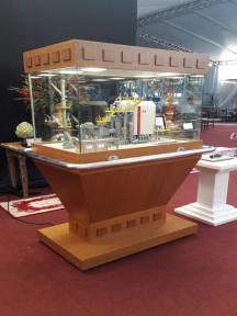Foto de maquete fisica de Modelos Reduzidos produzida para o cliente H. Bremer e Filhos Ltda., localizada na cidade de Rio do Sul/SC