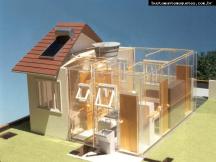 Foto de maquete fisica de Didáticas produzida para o cliente Tigre S.A Tubos e Conexões, localizada na cidade de Joinville/SC