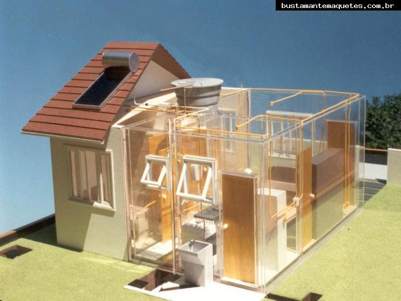 Foto de maquete fisica de Didáticas produzida para o cliente Tigre S.A Tubos e Conexões, localizada na cidade de Joinville/SC