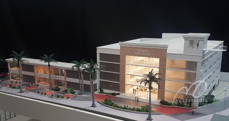 Foto de maquete fisica de Edifícios Comerciais produzida para o cliente [Não Cadastrado], localizada na cidade de Gaspar/SC