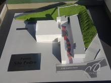Foto de maquete fisica de Edifícios Comerciais produzida para o cliente [Não Cadastrado], localizada na cidade de Gaspar/SC