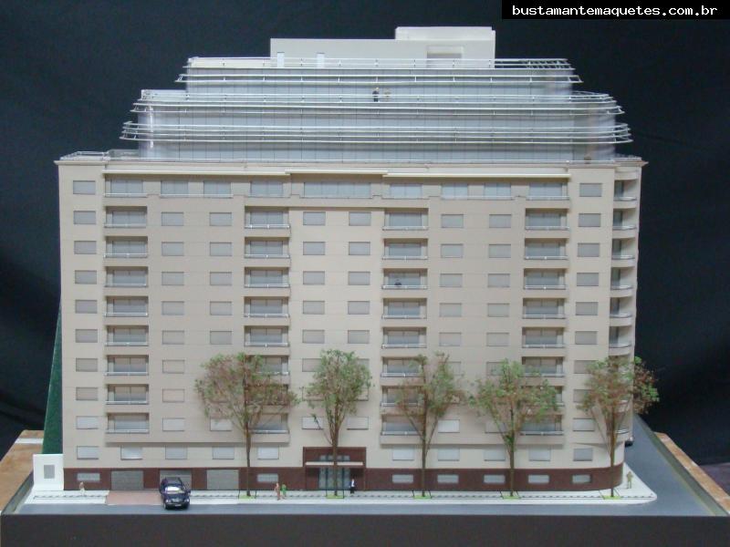 Foto de maquete fisica de Edifícios Comerciais produzida para o cliente SDI Engenharia, localizada na cidade de Rio de Janeiro/RJ