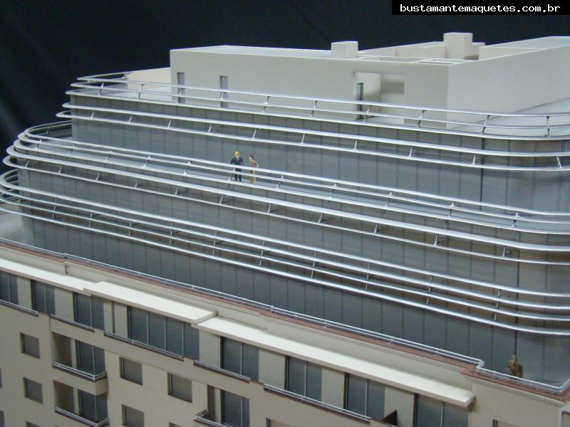 Foto de maquete fisica de Edifícios Comerciais produzida para o cliente SDI Engenharia, localizada na cidade de Rio de Janeiro/RJ
