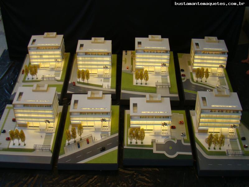 Foto de maquete fisica de Prédios Públicos produzida para o cliente IDP Brasil, localizada na cidade de Florianópolis/SC