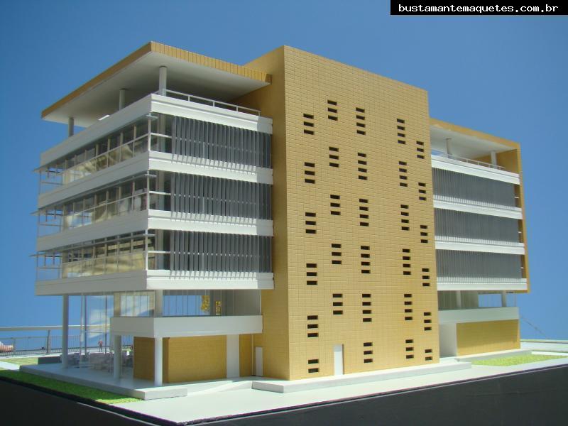 Foto de maquete fisica de Prédios Públicos produzida para o cliente IDP Brasil, localizada na cidade de Florianópolis/SC
