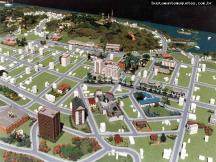 Foto de maquete fisica de Temáticas produzida para o cliente Prefeitura Municipal de Joinville, localizada na cidade de Joinville/SC