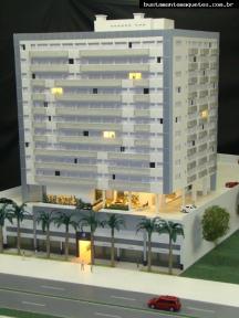 Foto de maquete fisica de Edifícios Comerciais produzida para o cliente De Bens-RJ, localizada na cidade de Rio de Janeiro/RJ