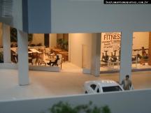 Foto de maquete fisica de Edifícios Comerciais produzida para o cliente De Bens-RJ, localizada na cidade de Rio de Janeiro/RJ