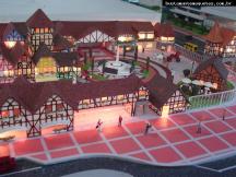 Foto de maquete fisica de Urbanismo produzida para o cliente PROEB Fund. Promotora de Exposições de Blumenau, localizada na cidade de Blumenau/SC