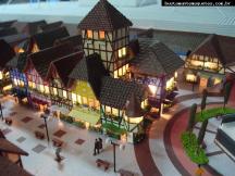 Foto de maquete fisica de Urbanismo produzida para o cliente PROEB Fund. Promotora de Exposições de Blumenau, localizada na cidade de Blumenau/SC