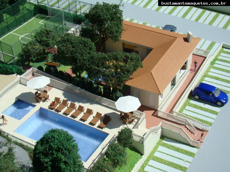 Foto de maquete fisica de Edifícios Residenciais produzida para o cliente Delta Incorporação, localizada na cidade de Rio de Janeiro/RJ