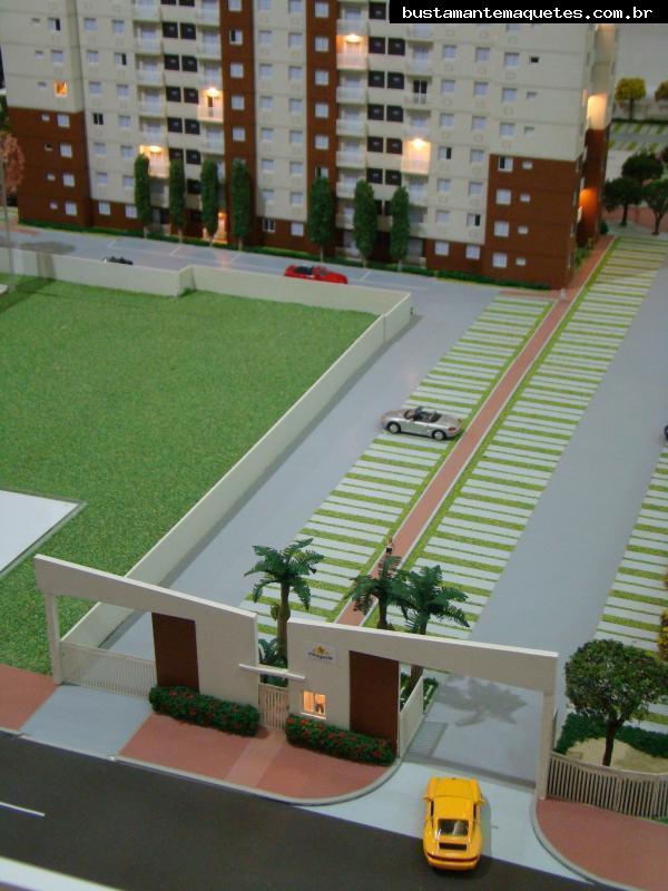 Foto de maquete fisica de Edifícios Residenciais produzida para o cliente Delta Incorporação, localizada na cidade de Rio de Janeiro/RJ