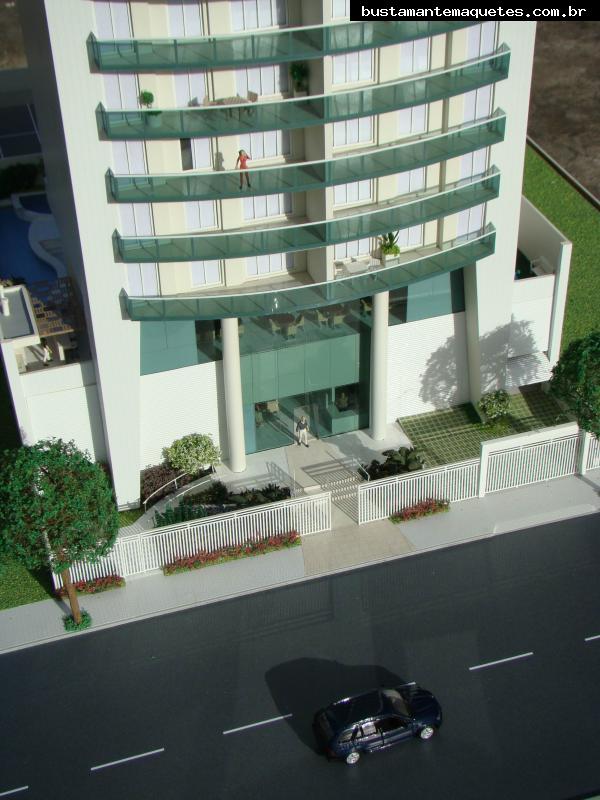 Foto de maquete fisica de Edifícios Residenciais produzida para o cliente Delta Incorporação, localizada na cidade de Vitória/ES
