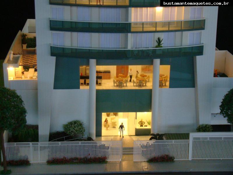 Foto de maquete fisica de Edifícios Residenciais produzida para o cliente Delta Incorporação, localizada na cidade de Vitória/ES
