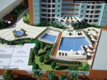 Foto de maquete fisica de Edifícios Residenciais produzida para o cliente Frechal Construções, localizada na cidade de Blumenau/SC