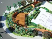 Foto de maquete fisica de Edifícios Residenciais produzida para o cliente Frechal Construções, localizada na cidade de Blumenau/SC