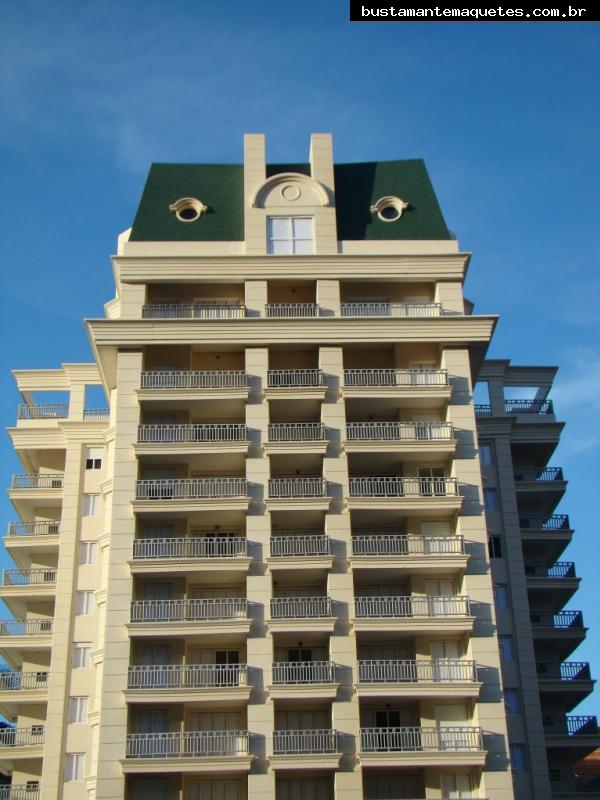 Foto de maquete fisica de Edifícios Residenciais produzida para o cliente R2 Engenharia, localizada na cidade de Joinville/SC