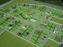 Foto de maquete fisica de Urbanismo produzida para o cliente Imobiliária Zattar, localizada na cidade de Joinville/SC
