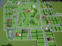 Foto de maquete fisica de Urbanismo produzida para o cliente Imobiliária Zattar, localizada na cidade de Joinville/SC