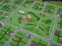 Foto de maquete fisica de Urbanismo produzida para o cliente Imobiliária Zattar, localizada na cidade de Joinville/SC