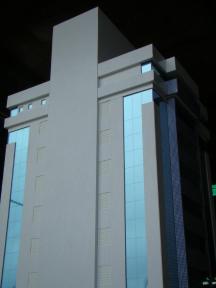 Foto de maquete fisica de Edifícios Comerciais produzida para o cliente Ciaplan Empreendimentos Imobiliários, localizada na cidade de Balneário Camboriú/SC