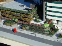 Foto de maquete fisica de Edifícios Comerciais produzida para o cliente Torresani Empreendimento Imobiliários Ltda., localizada na cidade de Blumenau/SC