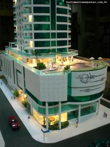 Foto de maquete fisica de Edifícios Residenciais produzida para o cliente FG Empreendimentos Ltda., localizada na cidade de Balneário Camboriú/SC