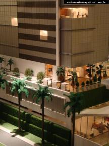 Foto de maquete fisica de Edifícios Comerciais produzida para o cliente Riviera Empreendimentos Ltda., localizada na cidade de Balneário Camboriú/SC