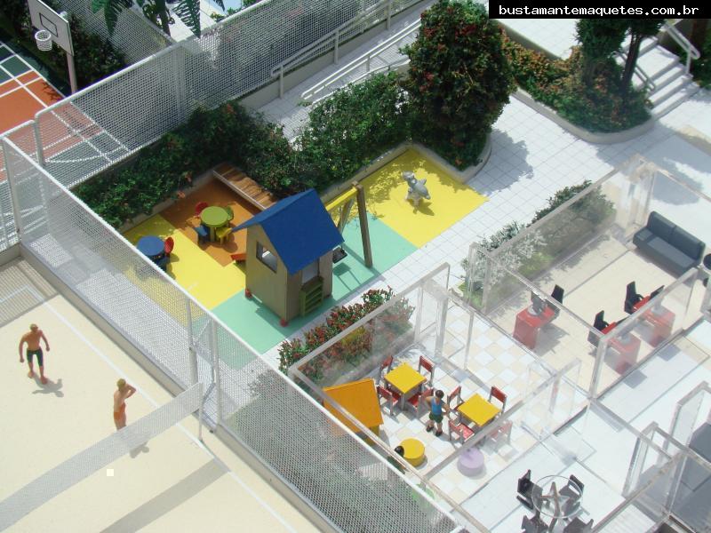 Foto de maquete fisica de Edifícios Residenciais produzida para o cliente Patrimonio Construtora, localizada na cidade de Teresina/PI