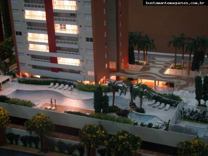 Foto de maquete fisica de Edifícios Residenciais produzida para o cliente Patrimonio Construtora, localizada na cidade de Teresina/PI