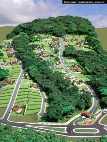 Foto de maquete fisica de Urbanismo produzida para o cliente GSP Grupo Sta Paula, localizada na cidade de Ourinhos/SP