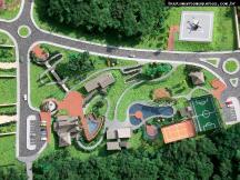 Foto de maquete fisica de Urbanismo produzida para o cliente GSP Grupo Sta Paula, localizada na cidade de Ourinhos/SP