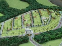 Foto de maquete fisica de Urbanismo produzida para o cliente Construtora Santa Izabel, localizada na cidade de São José dos Campos/SP