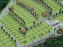 Foto de maquete fisica de Urbanismo produzida para o cliente Construtora Santa Izabel, localizada na cidade de São José dos Campos/SP