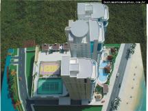 Foto de maquete fisica de Edifícios Residenciais produzida para o cliente PROCAVE, localizada na cidade de Balneário Camboriú/SC