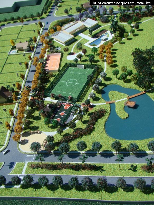 Foto de maquete fisica de Urbanismo produzida para o cliente Welcon Incorporadora, localizada na cidade de Porto Velho/RO
