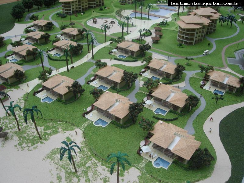 Foto de maquete fisica de Urbanismo produzida para o cliente GAFISA Construtora e Incorporadora, localizada na cidade de Cabo de Santo Agostinho/PE