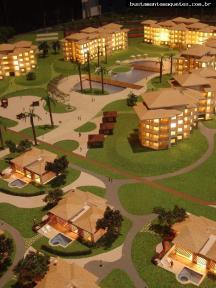 Foto de maquete fisica de Urbanismo produzida para o cliente GAFISA Construtora e Incorporadora, localizada na cidade de Cabo de Santo Agostinho/PE