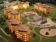 Foto de maquete fisica de Urbanismo produzida para o cliente GAFISA Construtora e Incorporadora, localizada na cidade de Cabo de Santo Agostinho/PE
