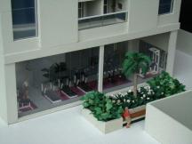 Foto de maquete fisica de Edifícios Residenciais produzida para o cliente Squadro Construtora e Incorporadora, localizada na cidade de Curitiba/PR