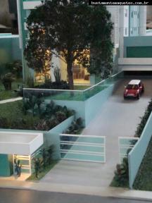 Foto de maquete fisica de Edifícios Residenciais produzida para o cliente CETOR Engenharia, localizada na cidade de Blumenau/SC
